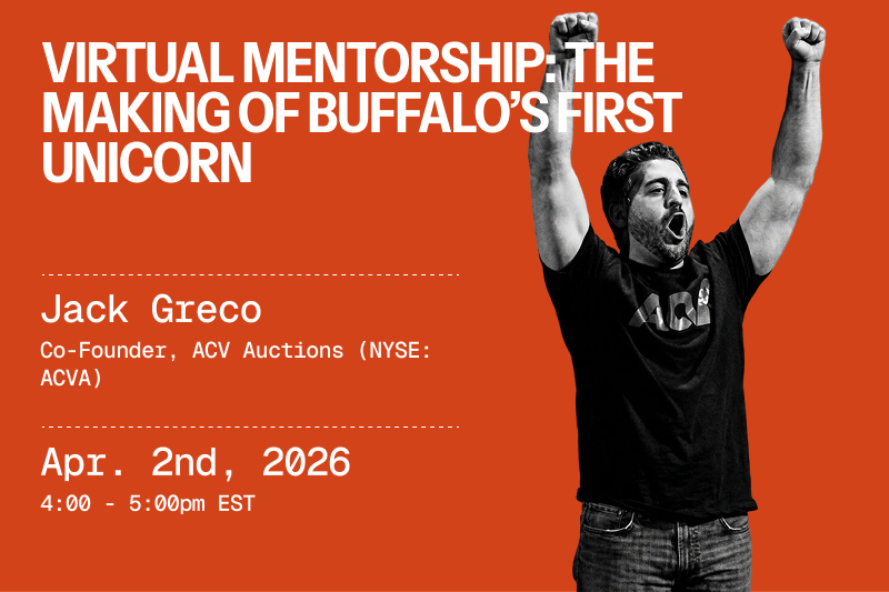 Virtual Mentorship: The Making of Buffalo's First Unicorn with Jack Greco, Co-founder of ACV Auctions (NYSE: ACVA)